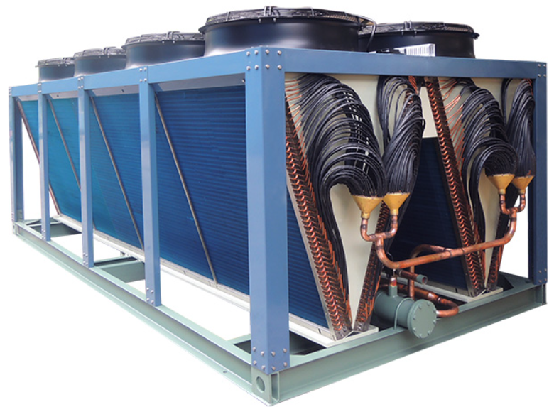 冷库制冷系统之风冷式冷凝器的工作原理是什么?